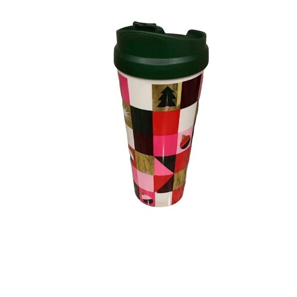 Kate Spade Christmas Holiday Joy Coffee Tumbler Cup - Picture 4 of 9
